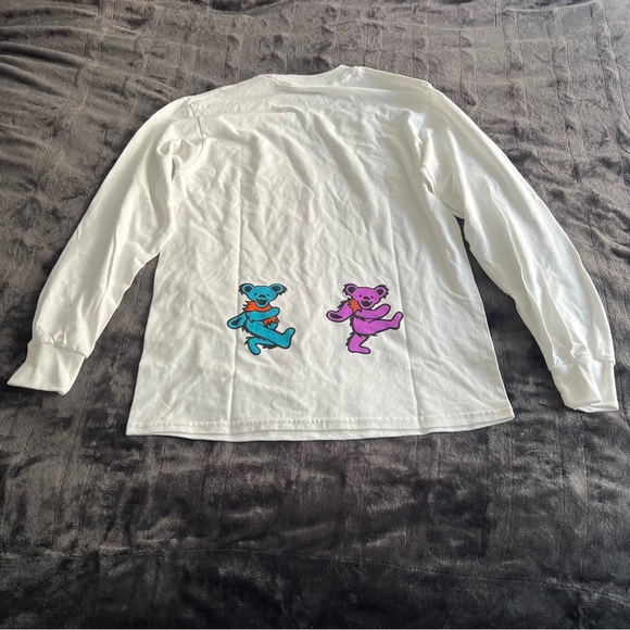 Grateful Dead Long Sleeve Shirt Mens Small White - Picture 4 of 4